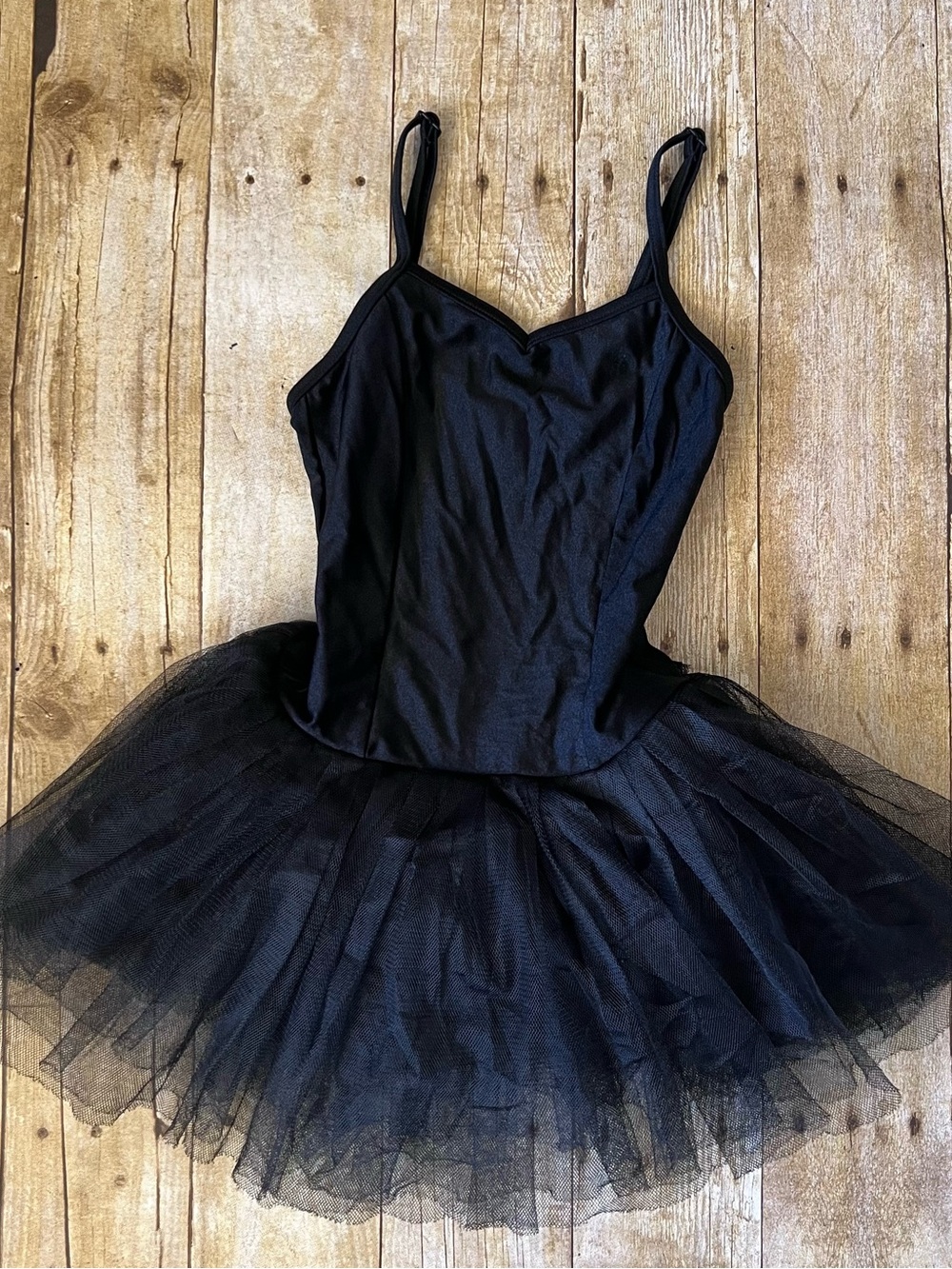 Capezio Black Ballet Tutu Dance Dress
